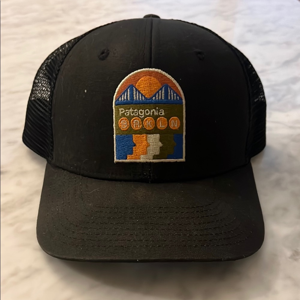 Patagonia Black Adjustable Brooklyn Trucker Hat